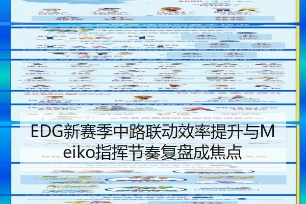 EDG新赛季中路联动效率提升与Meiko指挥节奏复盘成焦点 | ayx.comapp